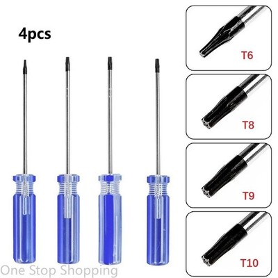 T6 T8 T9 T10 Torx Security Screwdriver for Xbox 360 Tamperproof Tool