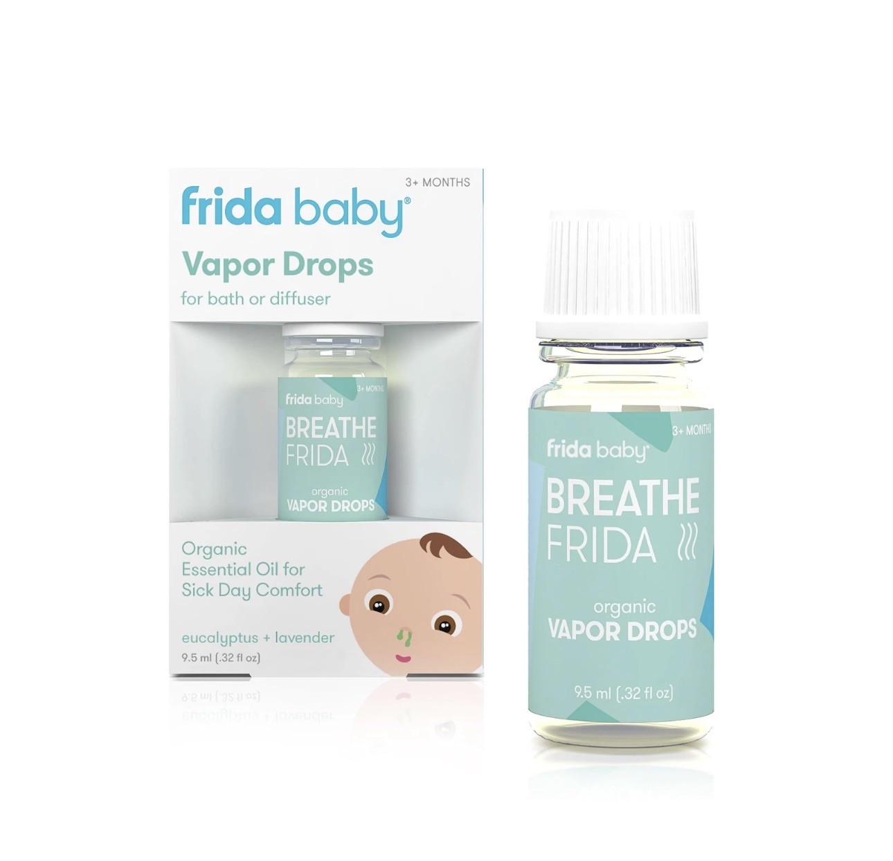 Gotas de vapor de eucalipto orgánicas Frida Baby .32 oz