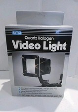 Sima Quartz Halogen Video Light 150 Watt AC For All Video Cameras  Camcorders