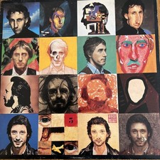 The Who.  Face Dances LP Warner . HS3516 1981 with Poster. VG+/VG+ vg