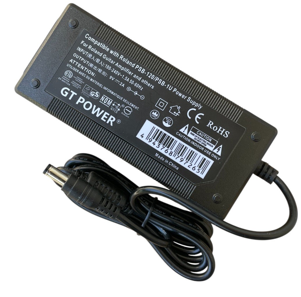 AC Adapter - Power Supply for Boss GT-1000 Guitar Effects