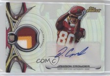 2015 Topps Finest Rookie Refractor Jamison Crowder #RRAP-JC Patch Auto 9b4
