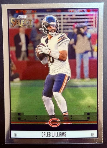 2025 Panini Select - Score Select Throwback Caleb Williams #24 Da Bears!