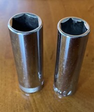 Craftsman 14mm CMMT44431 and 15mm CMMT 44432 6 POINT - 3/8" Drive Deep Socket