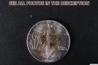 NobleSpirit Nice Toning 1987 American SILVER Eagle .999 1oz
