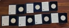 2014 2015 2016 2017 2018 2019 2020 W Silver Eagle Coins Uncirculated OGP COA
