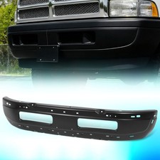 For 1994-2002 Dodge Ram 1500 2500 3500 Truck Front Bumper Face Bar Black Steel
