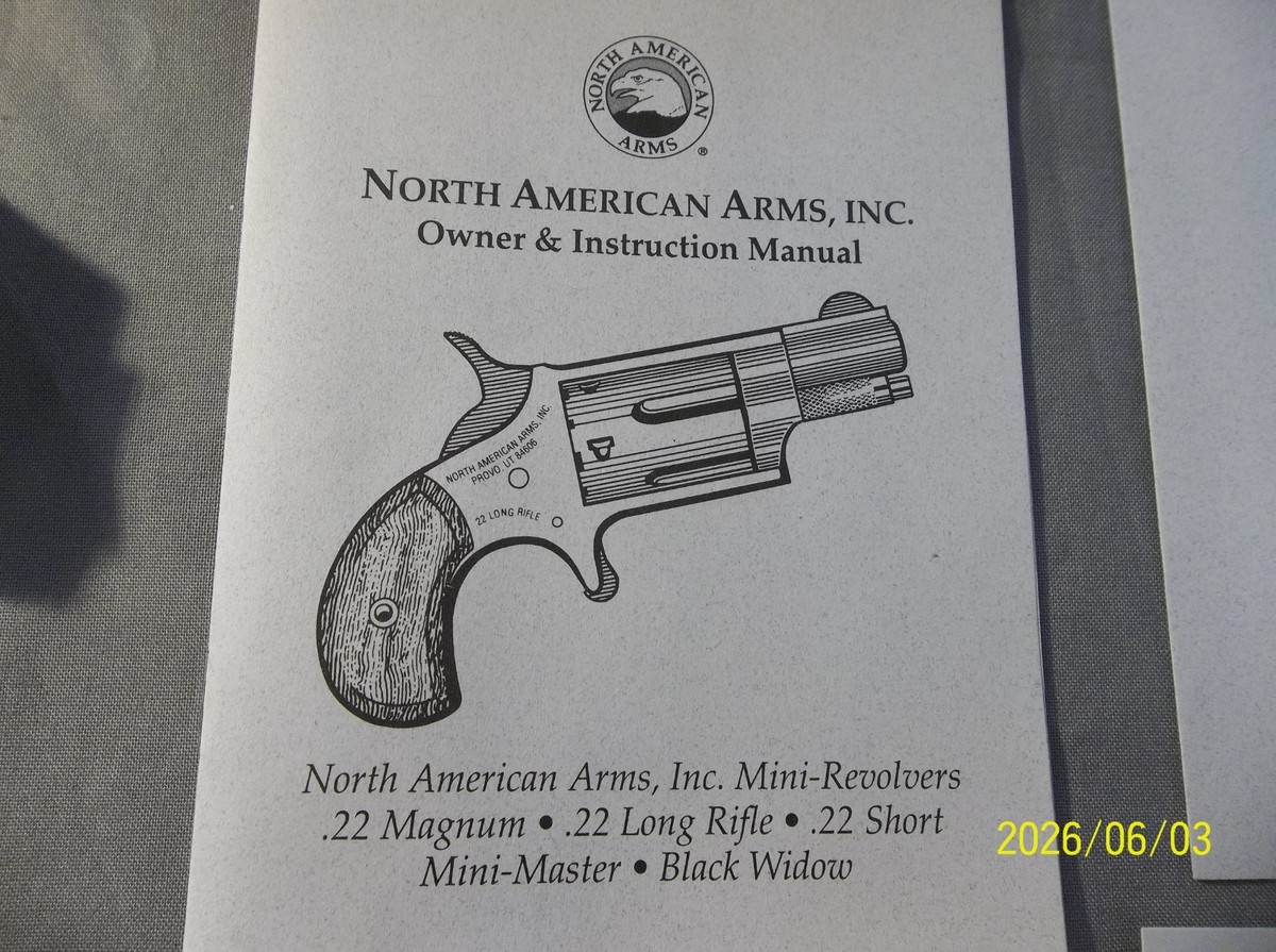North American Arms NAA  Leather Holster  2 Boxes  manual papers - SEE PICTURES View 6
