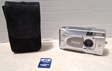 Vivitar - ViviCam 3705 - 3.3MP Retro Digital Camera - w/ Memory Card - Tested