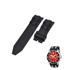 Pro Diver 6979 26mm Black Rubber Watch Strap For Invicta