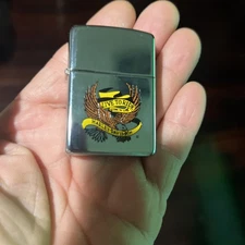 NOS: Harley Davidson 'Live To Ride' ZIPPO 1996 MINT!! NO BOX 