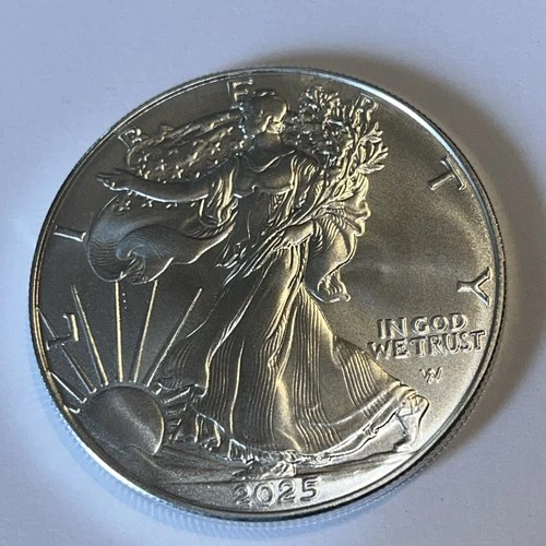 2025 1 oz American Silver Eagle Coin BU