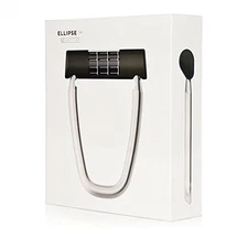 New Lattis Ellipse Keyless Smart Bike Lock Solar Powered w/ Theft Detection Grey