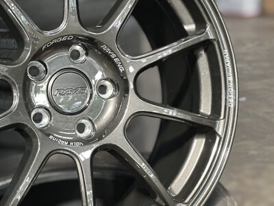 New 18x8.5J AOW ZE40 Flow Formed (4 Wheel) DGM 5x114.3 FITS HONDA