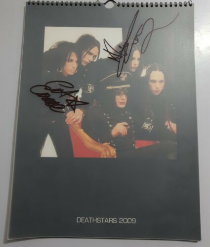 Grupo DEATHSTARS calendario con fotos de la Banda Del 2009 Firmado  - Imagen 1 de 11