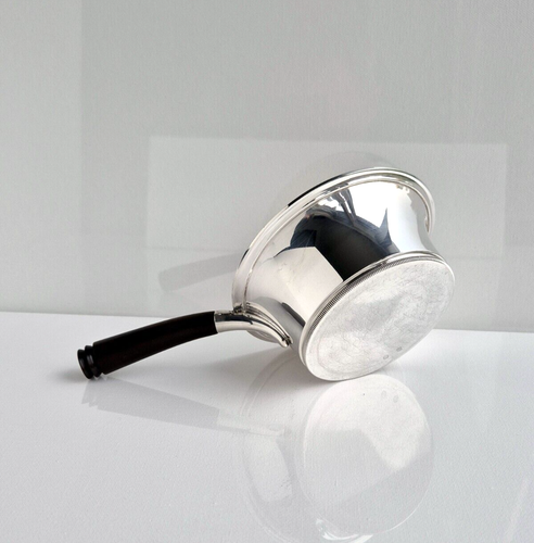 830 Silber Kasserolle Butterpfanne - Danish Design - 13cm ø - 184 Gramm - 50's - Bild 4 von 13