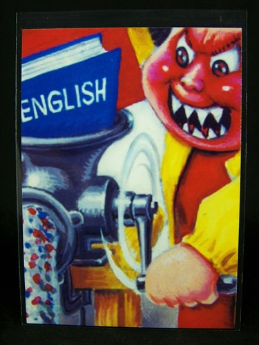 GPK 2011 Flashback Series 2 GOLD Border Parallel Card #32b DOTTY Dribble FB2 FS2 - Picture 2 of 2