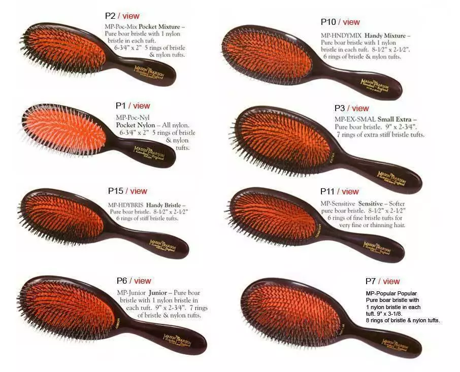 Mason Pearson Handy Mixed Bristle BN3 Hair Brush