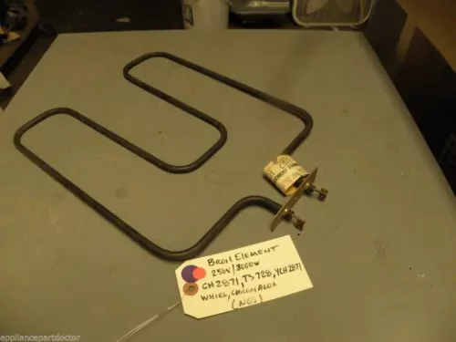 NOS Whirlpool Chromalox Broil Element CH2871 TS728 YCH2871 250v/3000w 208v/2077w
