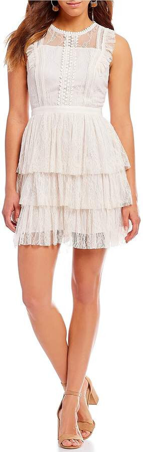 sachin and babi light blue dress womens new embroidered shirt dress floral embroidery turn