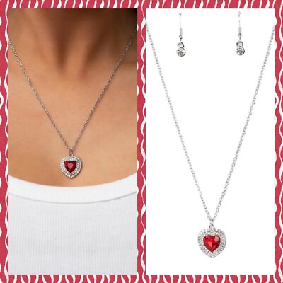 Paparazzi Jewelry ~ Taken with Twinkle ~ Red Necklace