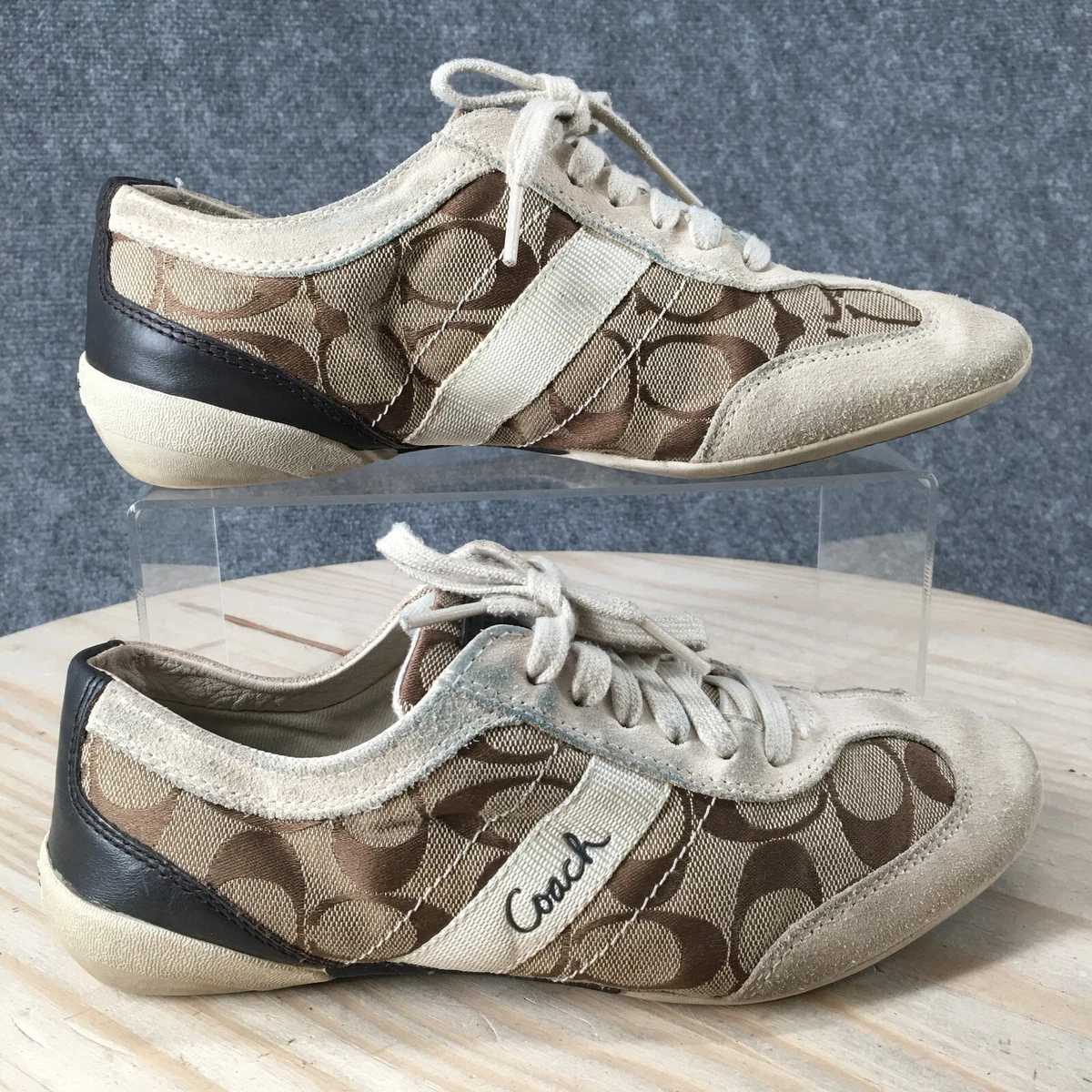 Coach Shoes Womens 7.5 M Baylee Casual Sneakers Comfort A1474