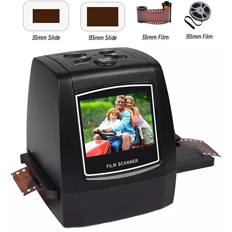 35mm 135mm Film Negative Scanner Slide Viewer Convert Film to Digital Photo