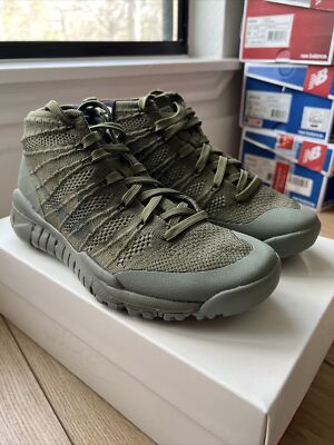 Size 6.5 - Nike Flyknit Trainer Chukka SFB SP Sage 2014 652961-223 w OG Box DS