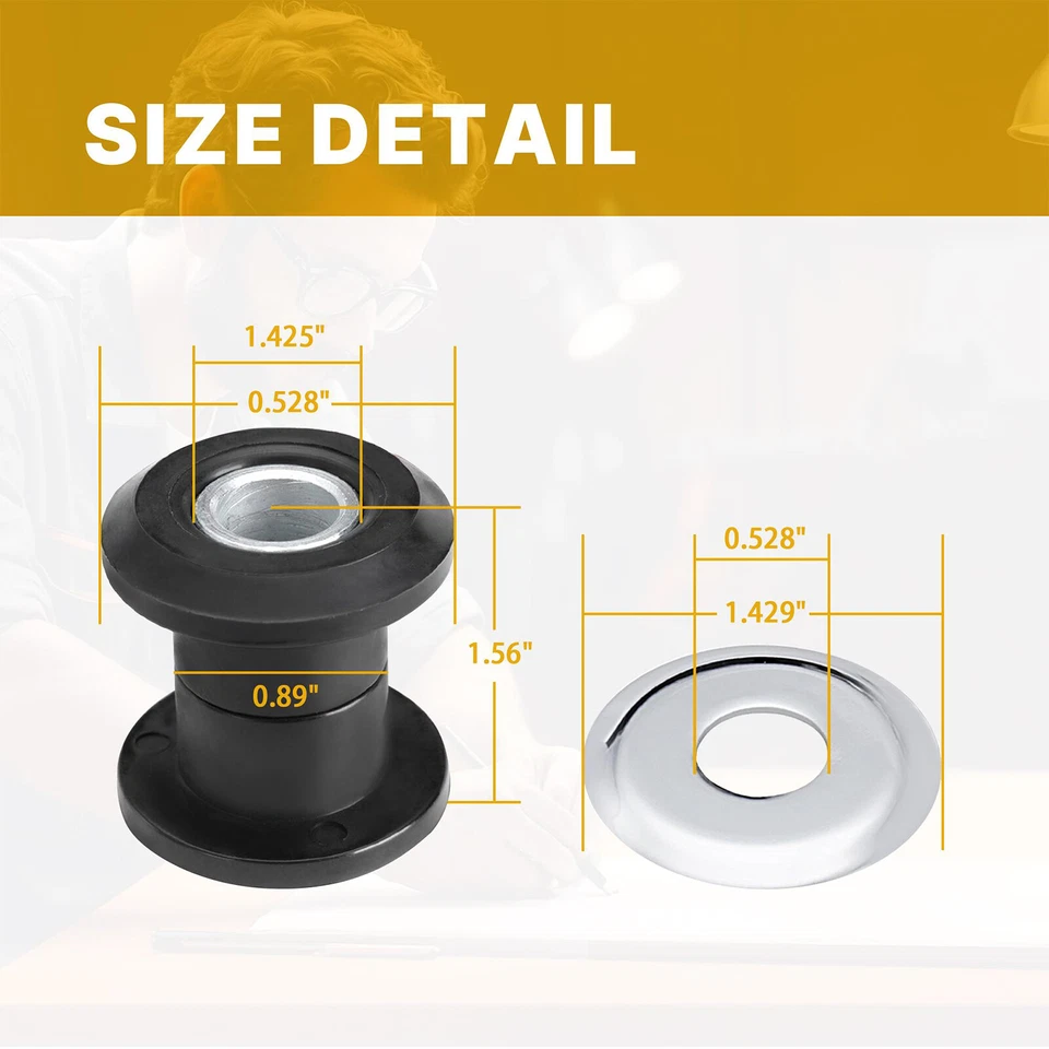 Kit amortiguador bujes elevadores de manillar Harley Touring 1983-up para Softail 2018-up Foto 3 de 4