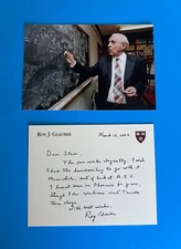Roy Glauber (Nobel Prize Physics 2005) Autogr...