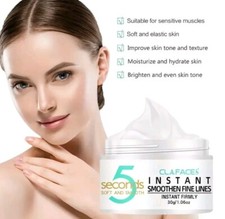 Crema antirughe istantanea 5 secondi antirughe aspetto più giovane 60 g 