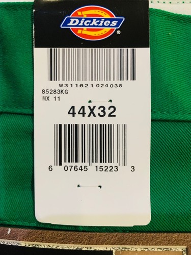 Vintage Y2K Dickies Double Knee Cell Phone Work Pant Kelly Green 85283 NWT 32-48 - Picture 22 of 24