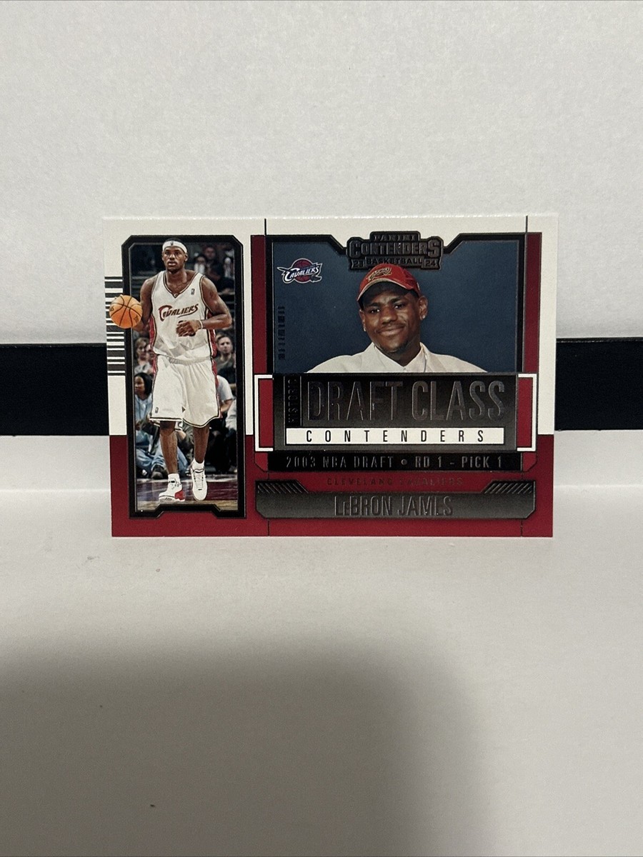 2023-24 Contenders Basketball LeBron James Draft Class 2003 Rd 1
