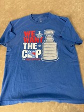 Old Time Hockey Mens New York Rangers We Want The Cup 2014 Stanley Playoffs L