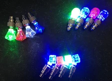 2 OR 4 PCS Valve Stem LED CAP for Bike Bicycle Car Motorcycle Wheel Tire Light