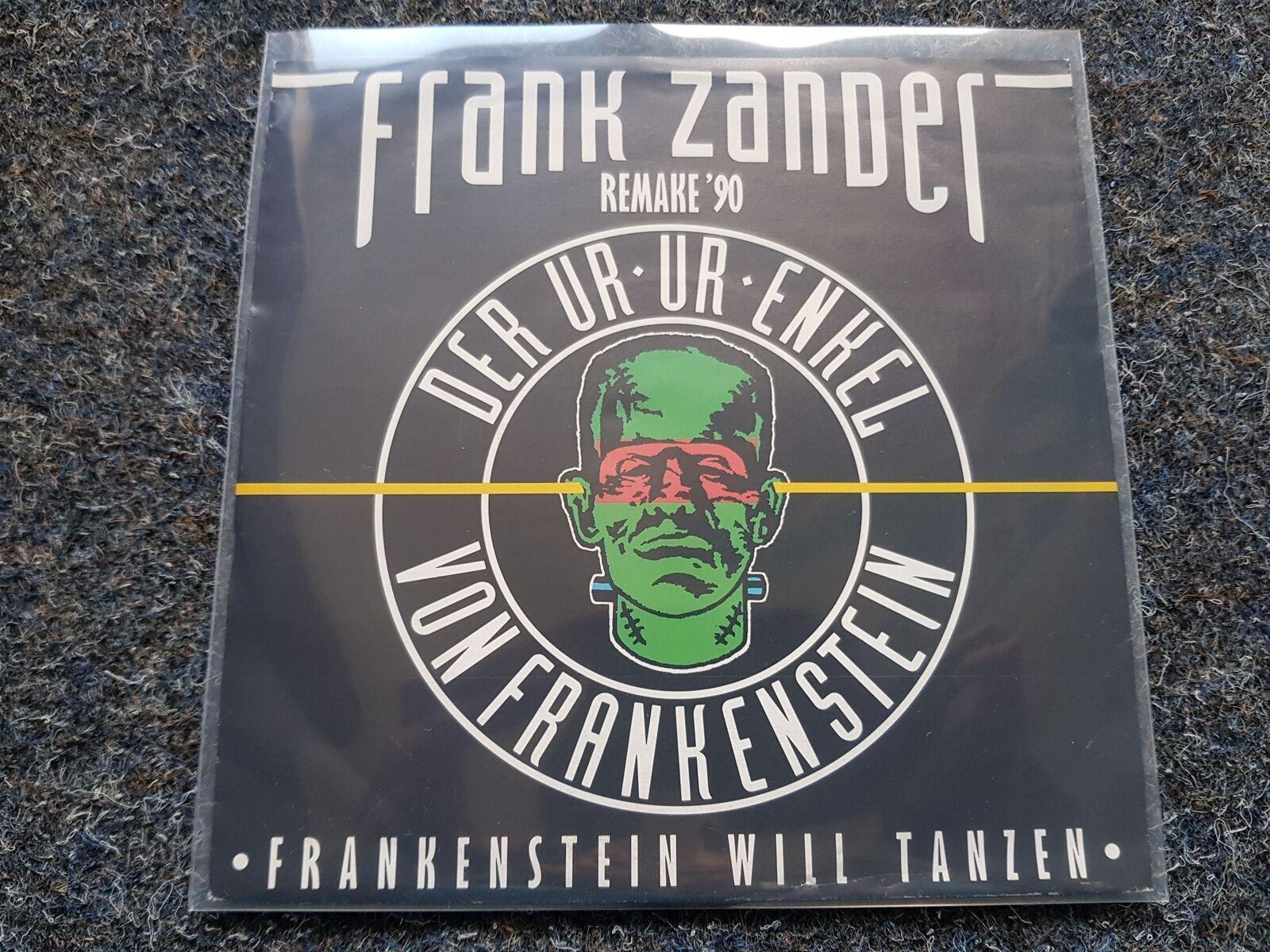 7"" Single Vinyl Frank Zander - Der Ur-Ur-Enkel von Frankenstein REMIX/ Captain S