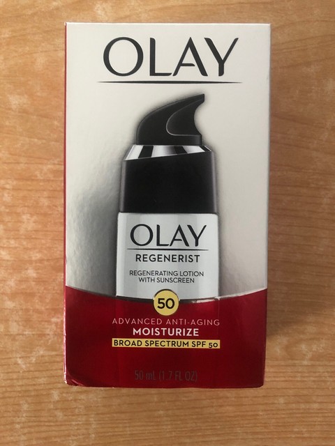 Olay Regenerist UV Defense SPF 50 Regenerating Lotion for  