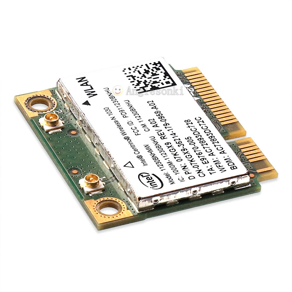 Neu OEM Dell 7KGX9 Intel Centrino Wireless-N1030 11230BNHMW b/g/n BT PCIe Hälfte - Bild 4 von 4