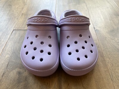 Crocs Classic Faux Fur Lined Clogs Lavender 203591 - Men display picture 1