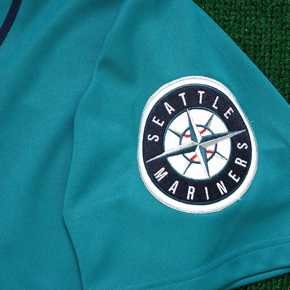 Ken Griffey Jr. 1994 Seattle Mariners 125th Anniv. Мужская футболка Alt Teal (S-3XL) - Изображение 4 из 4