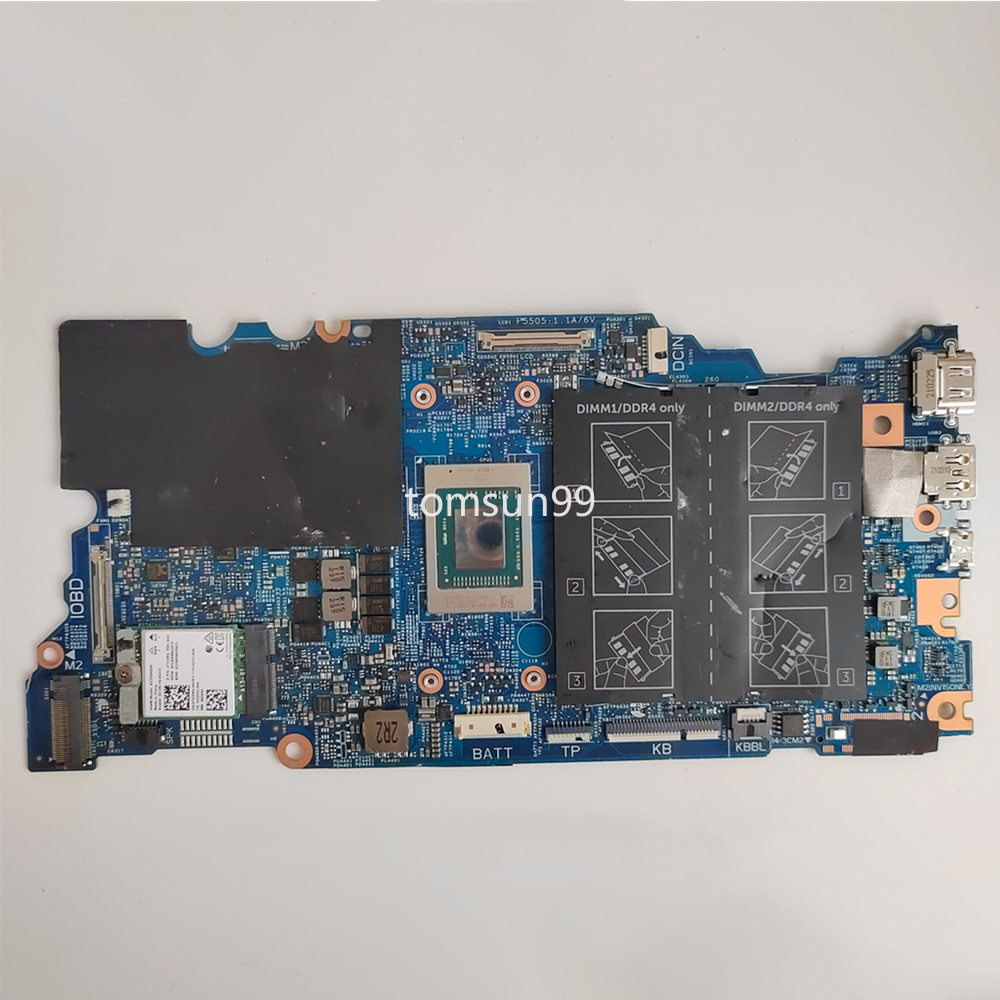 Naka　DDR4 Motherboard For Dell Inspiron 5415 203097-1 CN-0FH5FM CN-0WKFHK R5