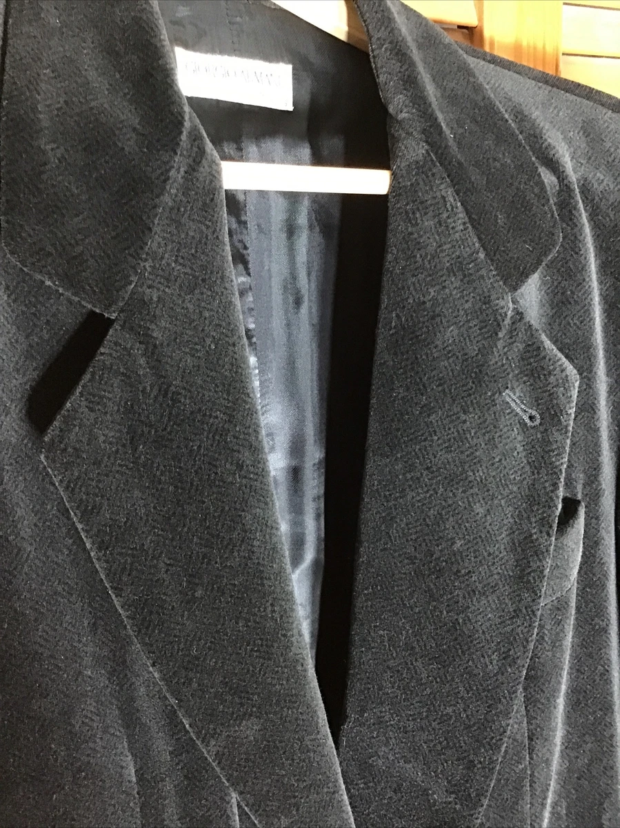 Armani 2025 velvet jacket