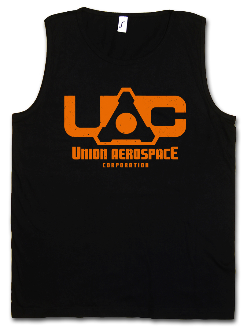 UNION AEROSPACE CORPORATION TANK TOP VEST GYM FITNESS BFG Company Doom