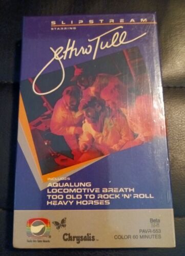 JETHRO TULL - SLIPSTREAM, 1984. BETA HiFi Stereo NEU IN SCHRUMPF 60 MIN. NTSC  - Bild 1 von 4