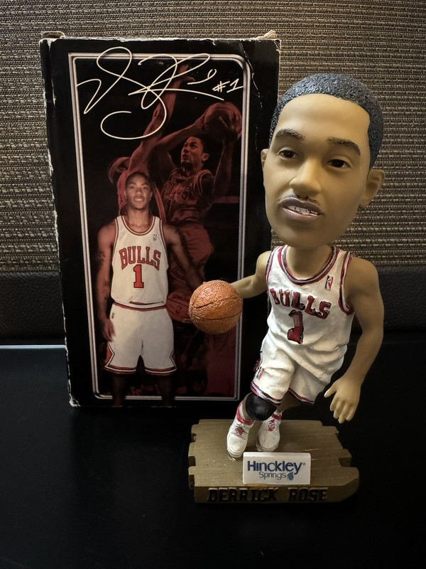 Derrick Rose Bobblehead Chicago Bulls Stadium Giveaway RARE NIB NBA SGA