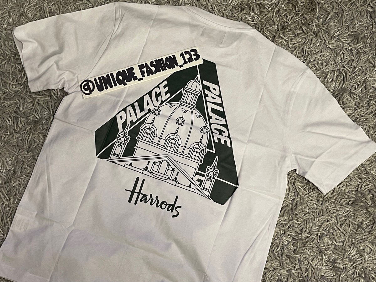 PALACE SKATEBOARDS X HARRODS TRI SPHINX LOGO TEE 2XL XXL PALACE SKATEBOARDS X HARRODS TRI SPHINX LOGO TEE 2XL XXL