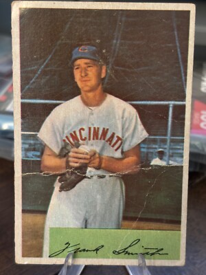 1954 Bowman #188 Frank Smith