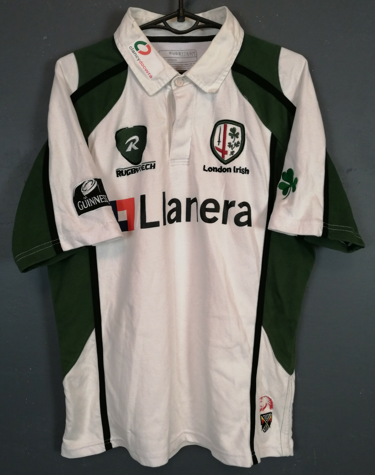 london irish guinness jersey