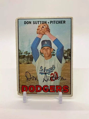 Don Sutton 1967 Topps #445 Los Angeles Dodgers PR