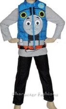 THOMAS THE TRAIN Toddler Boys 2T Set OUTFIT Shirt Vest Pants